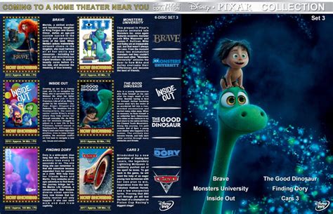 Disney Pixar Dvd Covers