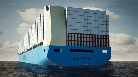 First Look at Maersk's New Green Methanol-Powered Containerships