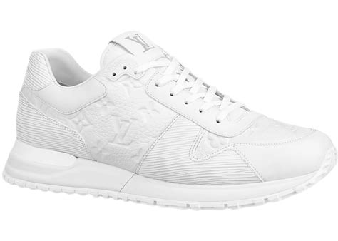 Louis Vuitton Run Away Sneaker Monogram Embossed Leather White Men's ...