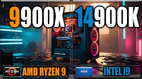 9900X vs 14900K Benchmarks - Gaming Benchmarks / Applications Tests - YouTube