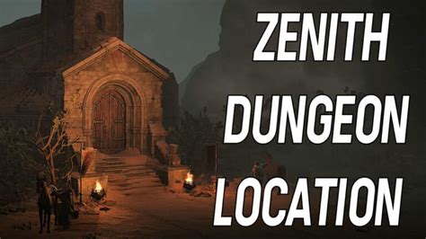 Diablo 4: Zenith Dungeon Location in Fractured Peaks