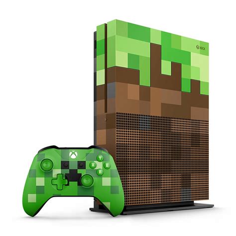 Console Xbox One S édition Limitée Minecraft - 1 To