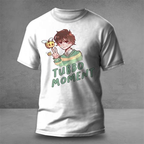 Tubbo Moment Merch Shirt Cosplay Bee Dream SMP Tubbo Official Merch - Moothearth