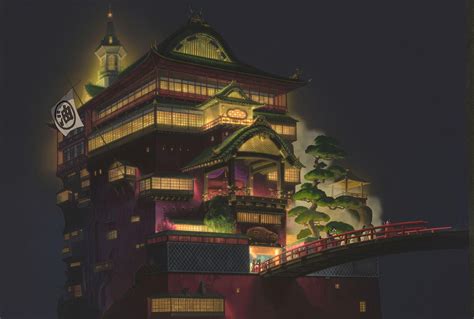 10 Latest Spirited Away Bath House Wallpaper FULL HD 1920×1080 For PC Desktop 2024