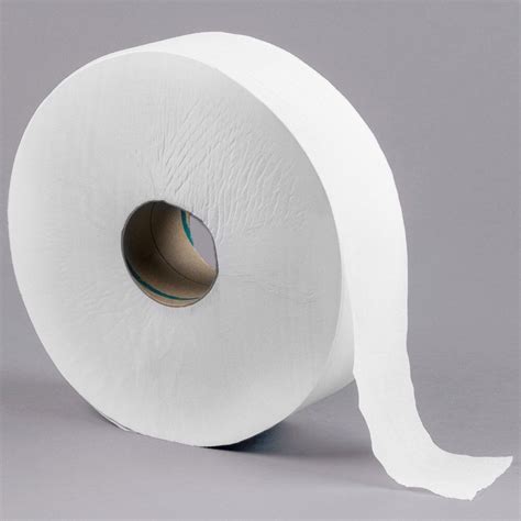 VonDrehle 4112 Preserve 1-Ply Jumbo 4000' Toilet Paper Roll with 12 ...