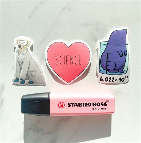 Back to School Science Laptop Sticker Pack Chemistry Memes - Etsy