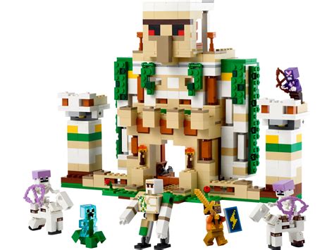 LEGO Minecraft 21250 Die Eisengolem-Festung ab 88,39 € | Preisvergleich 01/2024