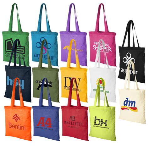50 x Cotton Bags Printed | Promotional Cotton Bags – PG Promotional Items