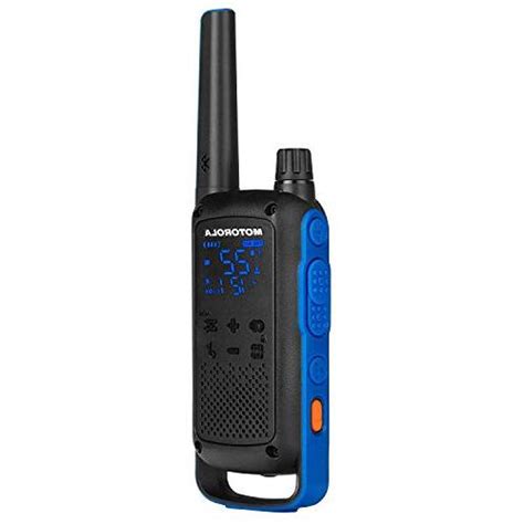 Motorola T800 Talkabout Two-Way Radios - Black/Blue