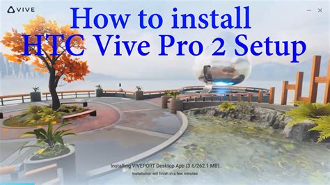 How to install HTC Vive Pro 2 Setup [Tutorial] - YouTube