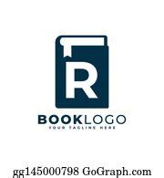 120 Royalty Free Letter R And Book Logo Design Vector Clip Art - GoGraph