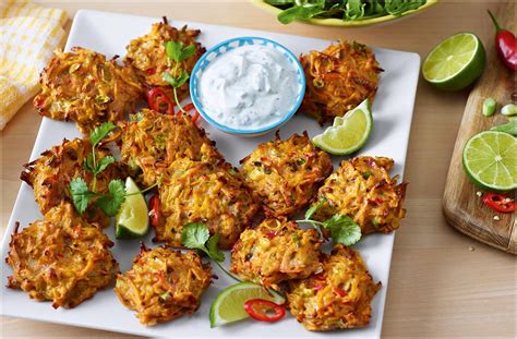 Marc's Winning Sweet Potato Fritters Recipe | Tesco Real Food