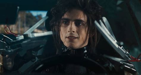 Timothée Chalamet, Edward Scissorhands'in Oğlu Oldu – Kayıp Rıhtım