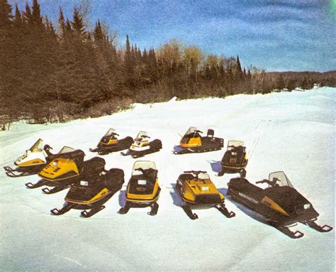 CLASSIC SNOWMOBILES OF THE PAST: THE TEN NEW 1976 SKI-DOO SNOWMOBILE MODELS