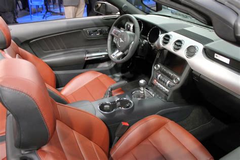 2015 ford mustang interior pictures