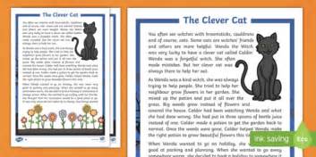 The Clever Cat Differentiated Halloween Spooky Story