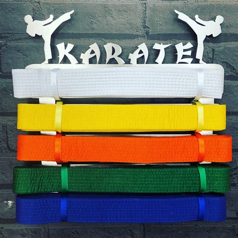 Karate Belt Display - Medal Hangers and Medal Displays from The Runners Wall