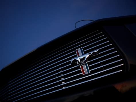 Mustang Emblem Wallpaper - WallpaperSafari