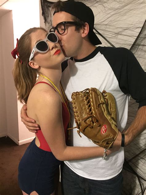 Wendy Peffercorn and Squints from The Sandlot Couple Costume | Best diy ...