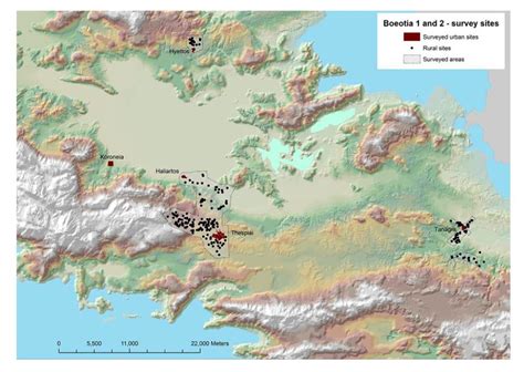 Netherlands Institute Athens The "Ancient Cities of Boeotia" Project / The Boeotia Project - Nia