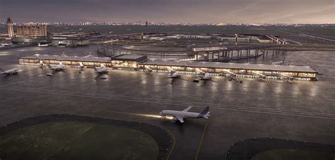 DFW Airport Unveils Updated Renderings of Terminals C and F at 'State of the Airport' Event ...