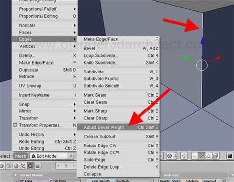 How to use the Bevel modifier to chamfer edges of a model? • Blender 3D Architect