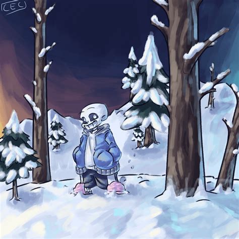 Snowdin Forest : r/Undertale