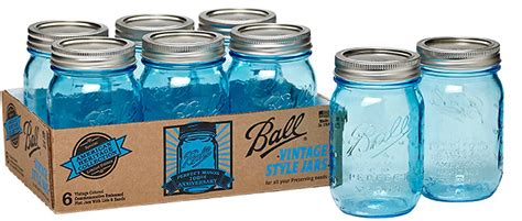 Look! Brand New Blue Ball Canning Jars | Kitchn