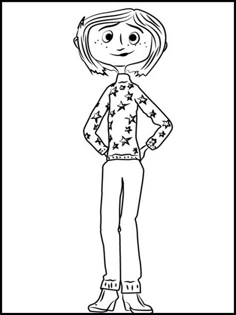 Coraline Coloring Pages Printable