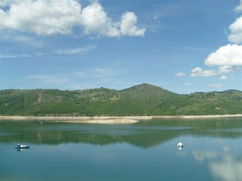 Zlatar Lake Zlatarsko Jezero, Serbia Stock Image - Image of cloud, lake ...