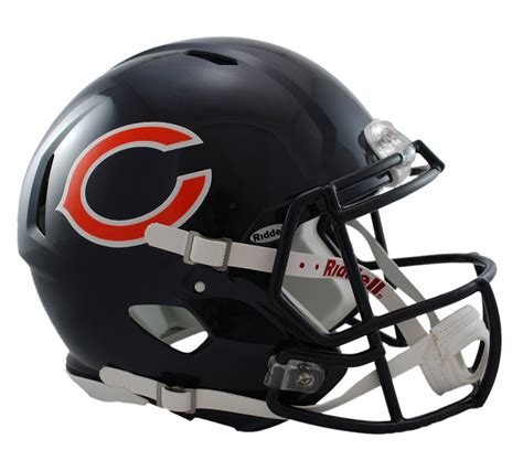 Chicago Bears Revolution Speed Authentic Helmet | Football helmets, Chicago bears helmet ...