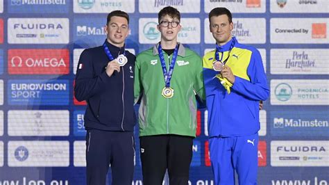 Daniel Wiffen Breaks Oldest Swimming World Record At LEN European Short Course Swimming ...