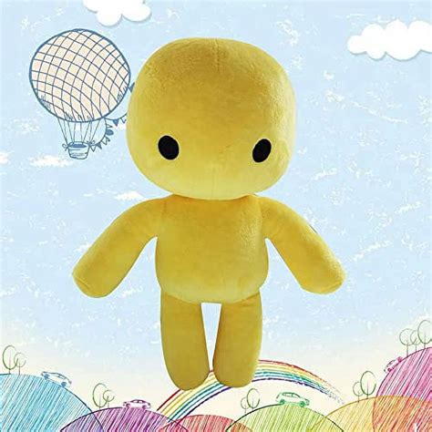 Wobbly Life Plush Toys Cartoon Game Characters Toys Gifts for Fans and Friends (Yellow Man ...