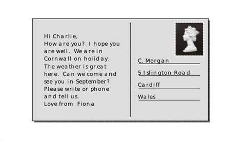 How to Write a Postcard: Examples – Divino English