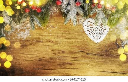 Stylish Rustic Christmas Background Stock Photo 713530381 | Shutterstock