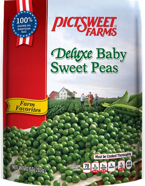 Baby Sweet Peas - Farm Favorites - Vegetables - Pictsweet Farms