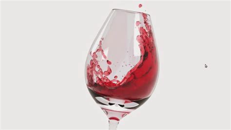 Blender-4d: Tutoriel créer un verre de vin et simulation des fluides dans Blender