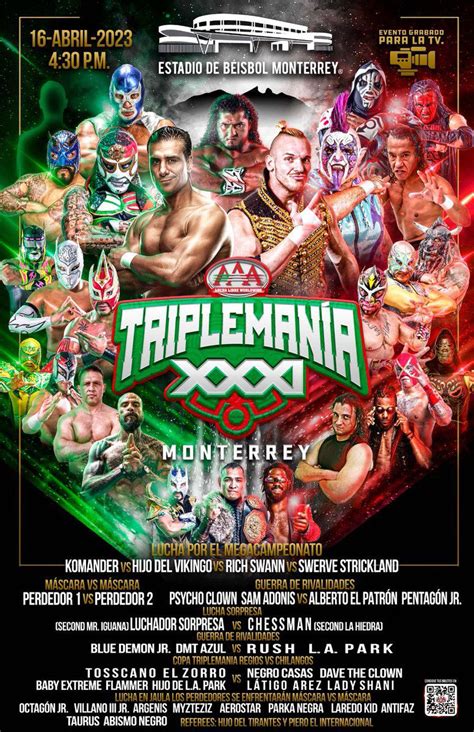 AAA Triplemania main event adds AEW mogul, former Impact world champ ...