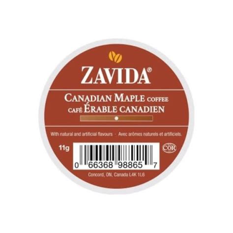 Zavida Canadian Maple Single-Serve Coffee Pods (Case of 96) – Home ...