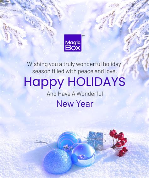 Happy Holidays and Best Wishes for 2023! - MagicBox