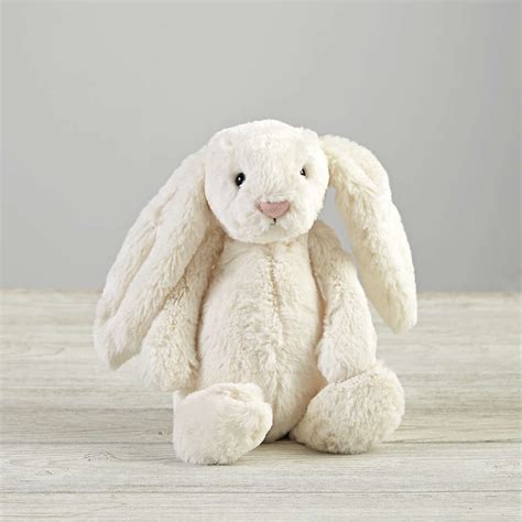 Jellycat White Bunny Kids Plush Stuffed Animal + Reviews | Crate & Kids ...