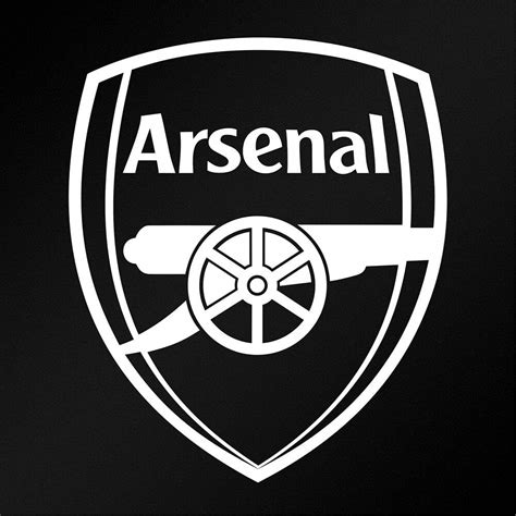 Arsenal Fc Logo Black And White