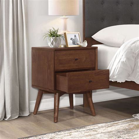 Caroline Mid Century Modern Nightstand | RoomLayot