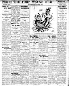 Fort Wayne News Newspaper Archives, Dec 4, 1903, p. 1