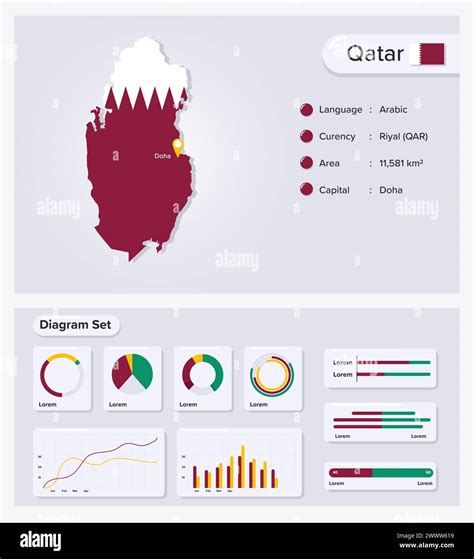 Qatar map Stock Vector Images - Alamy