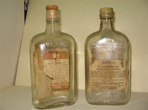 Two old Whiskey Bottles | Collectors Weekly