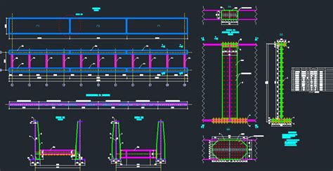 Railway bridge - CAD Files, DWG files, Plans and Details