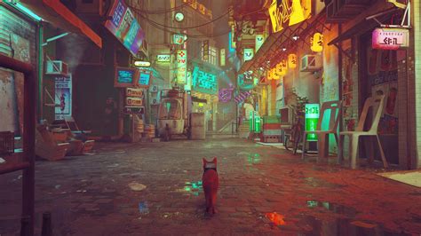 Stray Game Wallpapers - Top Free Stray Game Backgrounds - WallpaperAccess