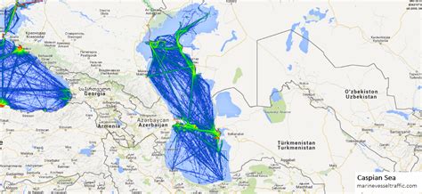 CASPIAN SEA SHIP TRAFFIC | ShipTraffic.net