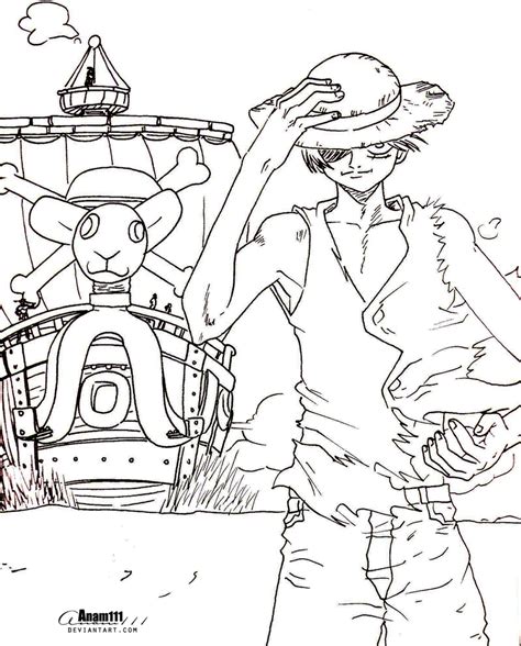 Monkey D Luffy by Anam111 on DeviantArt